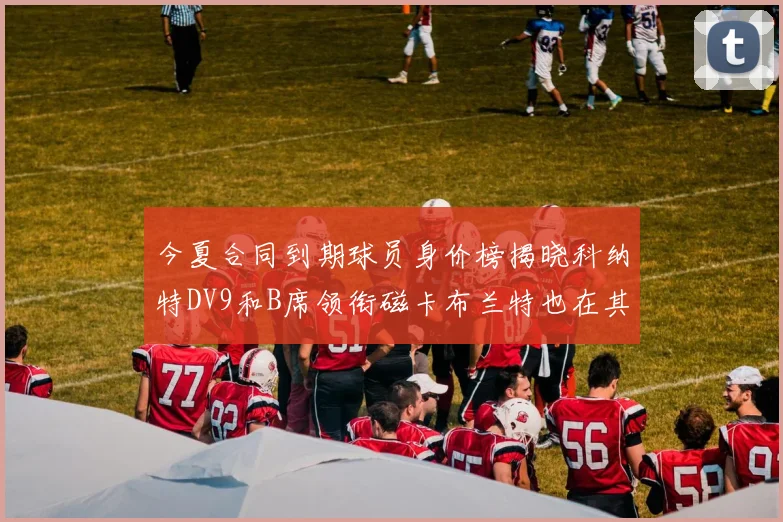 今夏合同到期球员身价榜揭晓科纳特DV9和B席领衔磁卡布兰特也在其中